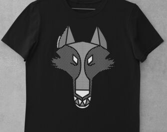 MQ WOLF - Pure Organic Shirt Herren