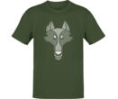 MQ WOLF - Pure Organic Shirt Herren - grün