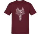 MQ WOLF - Pure Organic Shirt Herren - rot
